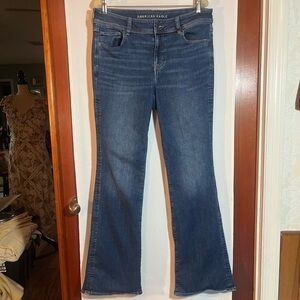 AEO Kick Boot Super Stretch Denim Tall Long